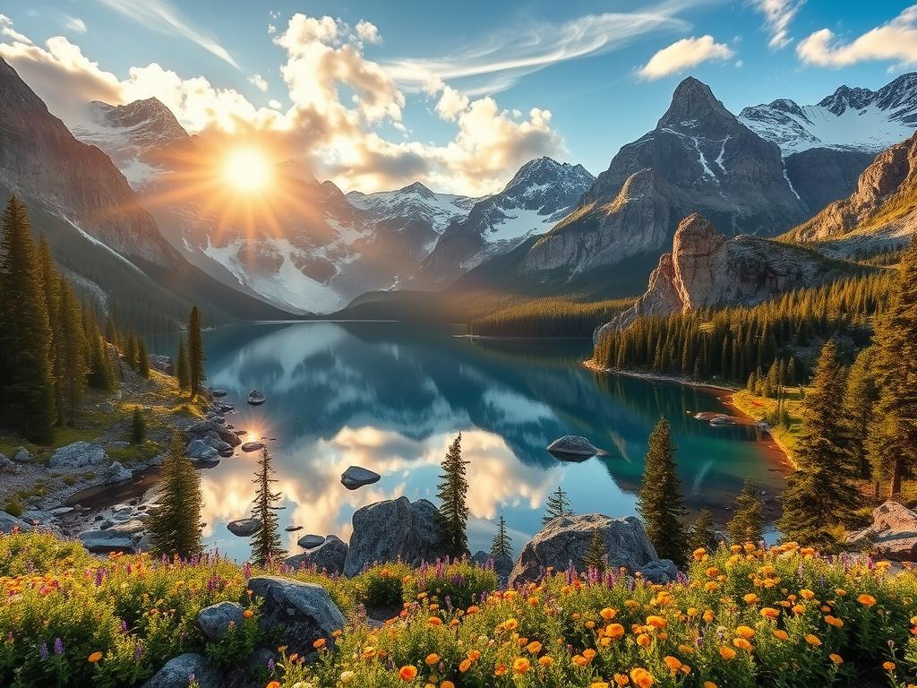 Канада, езера, природа, пътувания